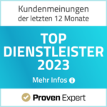 Top Dienstleister 2023 - Proven Expert