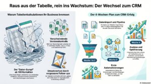 Mehr über den Artikel erfahren Die Kunst des visuellen Pipeline-Managements: Von Tabellen-Chaos zu strukturiertem Erfolg