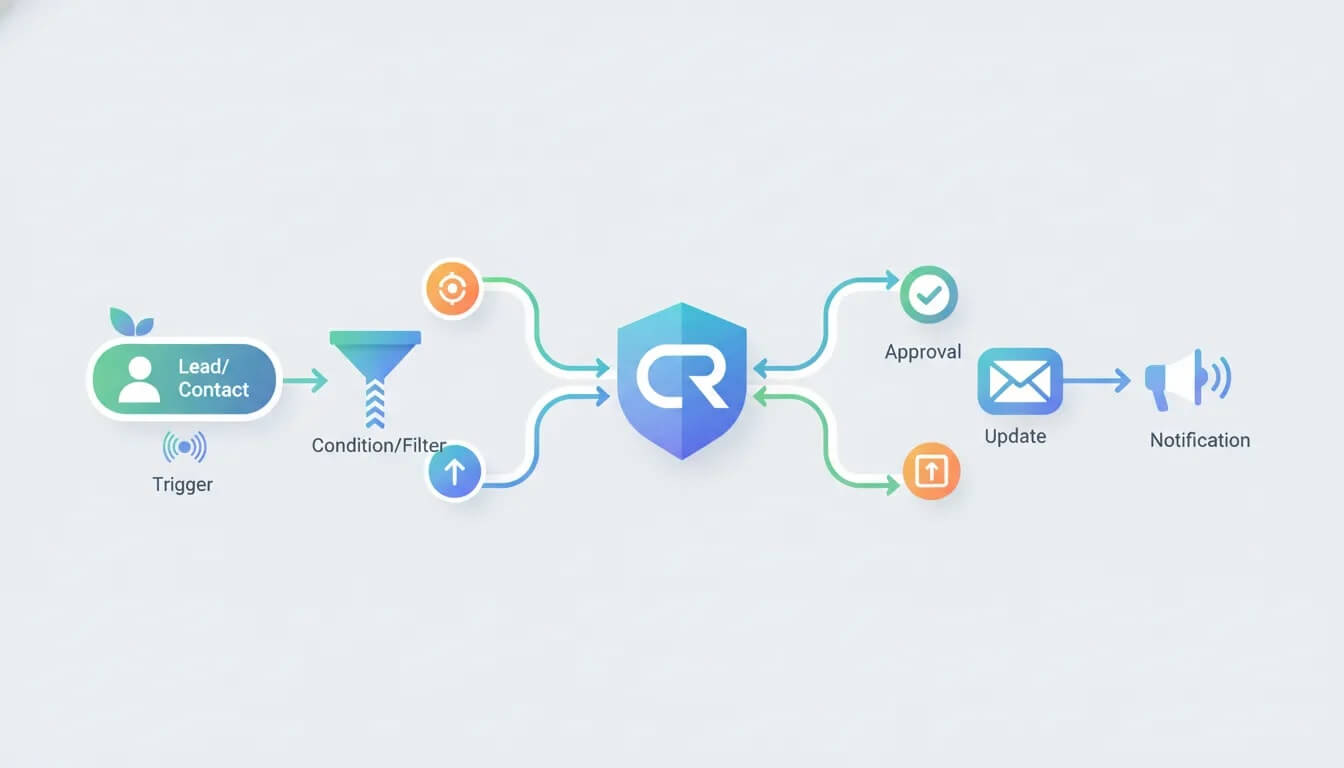 Mehr über den Artikel erfahren Was ist ein Workflow in Zoho CRM?