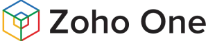 Das Marketing-Automatisierungslogo für Zoho One.